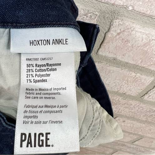 Paige  Transcend Hoxton Ankle Skinny Jeans in Kae Wash Size 25