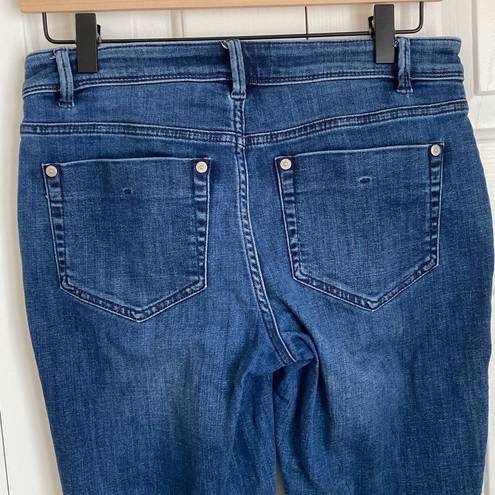 J.Jill  Denim Authentic Fit Slim Ankle Jeans Blue Size 2