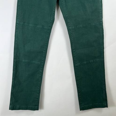 Madewell  The '90s Straight Utility Pant in Canvas Old Spruce Green Size 25