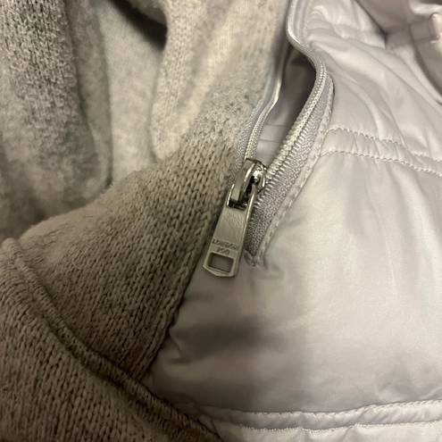 London Fog Grey Mock Neck  Jacket