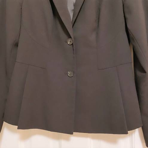 Laundry by Shelli Segal | Classic Black Long Sleeve Two-Button Blazer size 2