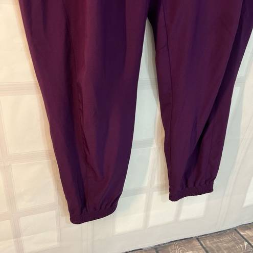 Butter Soft Easy stretch by  eggplant purple joggers style scrub pants size xl
