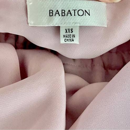 Babaton Aritzia  Casimir Pastel Pink Mini Slip Dress