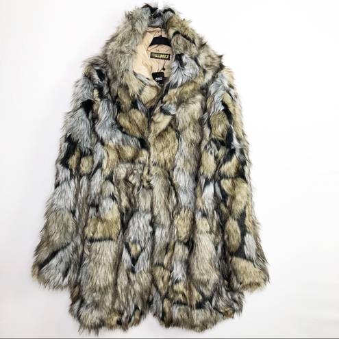 Fillinuo faux fur hooded coat Size undefined