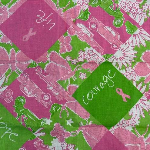 Lilly Pulitzer  x Ford x Breast Cancer Awareness Square Scarf 22” x 22”’