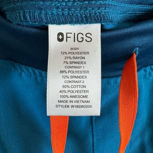 FIGS Zamora Jogger Scrub Pants Alps Blue