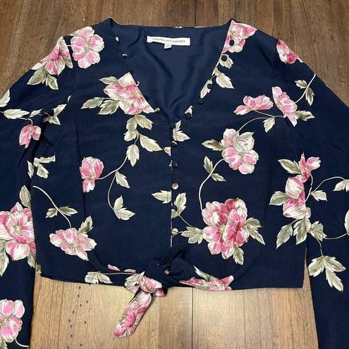 Cupcakes and Cashmere  Floral Bell Sleeve Top