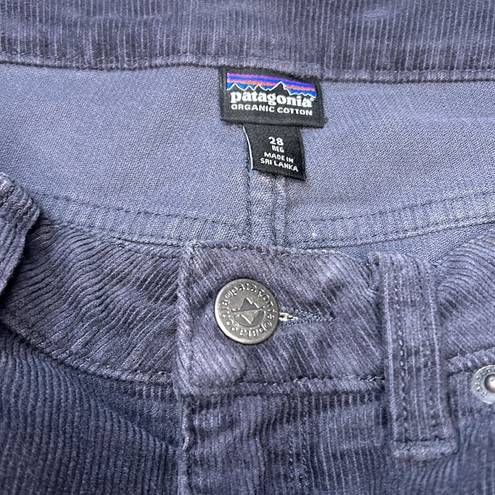 Patagonia  Women's Everyday Corduroy Pants Organic Size 28 / 6 Blue