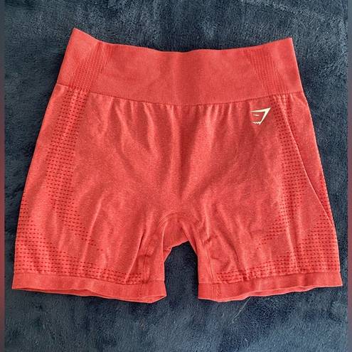 Gymshark Vital Seamless 2.0 Shorts Chilli Red Marl - SOLD OUT COLOR