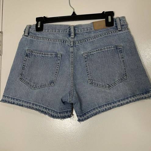 All Saints high waist medium was cotton denim shorts size US 27