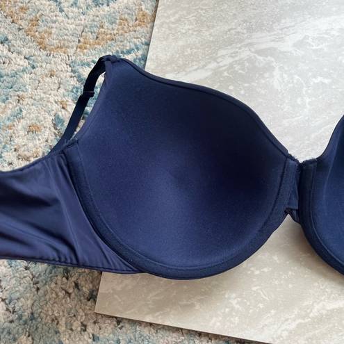 Harper [ Wilde] Base T-Shirt Bra Lightly-Lined Underwire Bra in True Blue