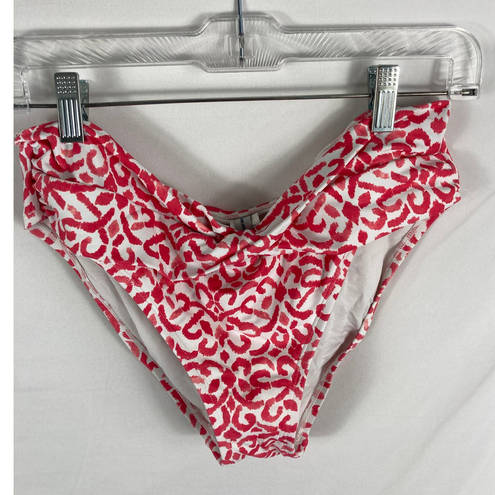 Tommy Bahama  Scrolls Twist Band High Waist Bikini Bottom Size Large