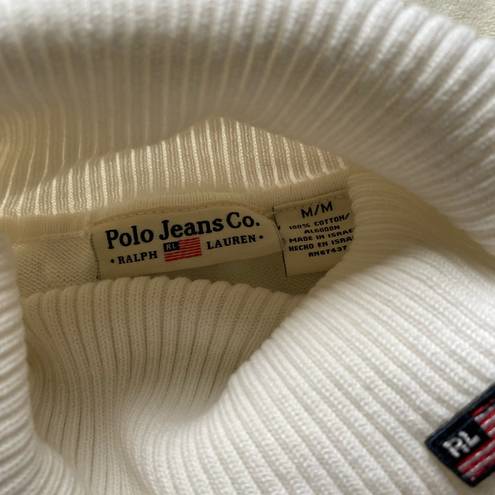 Ralph Lauren  White Turtleneck