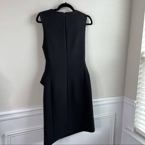 Opening Ceremony  black belted sleeveless scuba shift dress size 6