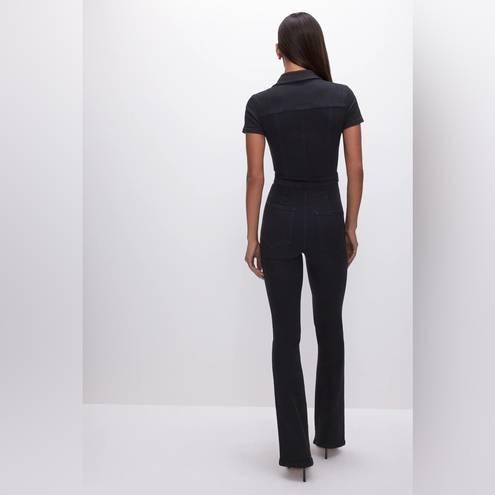 Good American  Black Fit For Success Jumpsuit XS