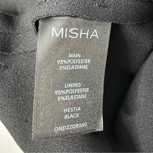 Misha Collection NWT  Hestia Embellished Minidress Black Size US 8