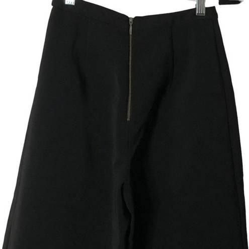 Keepsake  The Label NWT All I Want Layered Culottes Wide Leg Trouser Black Size S