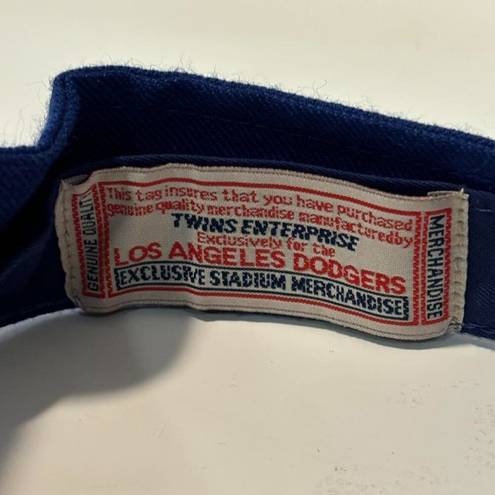 Genuine Merchandise Retro Los Angeles Dodgers Visor, made by Twins Enterprises. Perfect condition