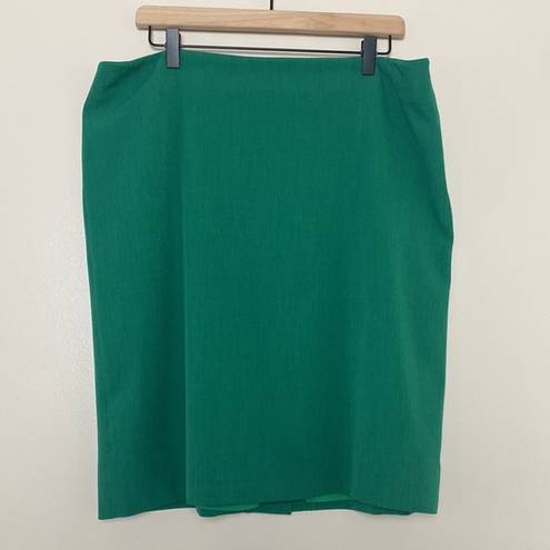 MM.LaFleur M. M. Lafleur Side Zip Pencil Skirt Green