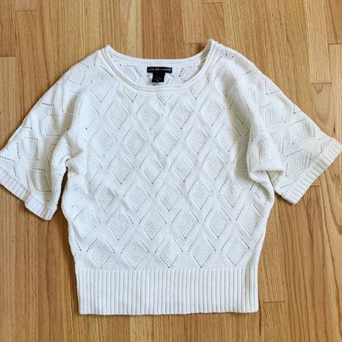 United States Sweaters Cozy White Knit Sweater