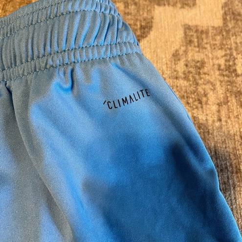 Adidas  blue athletic performance shorts size small