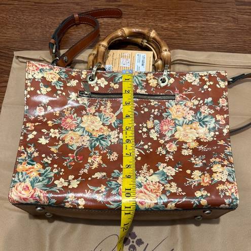 Patricia Nash Brand New (NWT)  Zanoona Tote in Vintage Botanical w/Dustbag (OS)