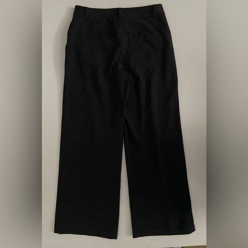Lululemon  City Sleek 5 Pocket Wide Leg High Rise Pant  Utilitech Black W5ENJS