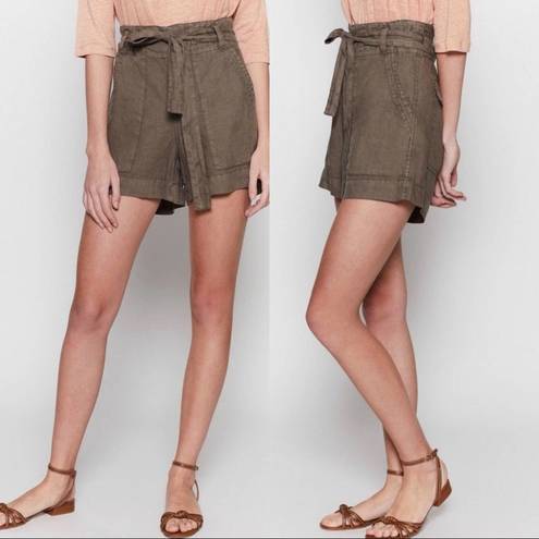 Joie  High Waist Dayanna Paper Bag Shorts NWT