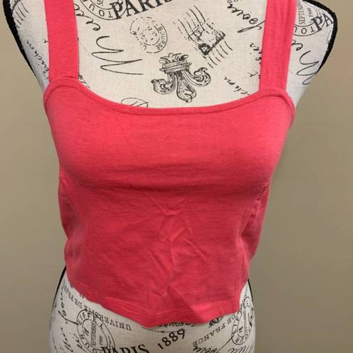 Love Culture Pink Bralet Crop Top Large