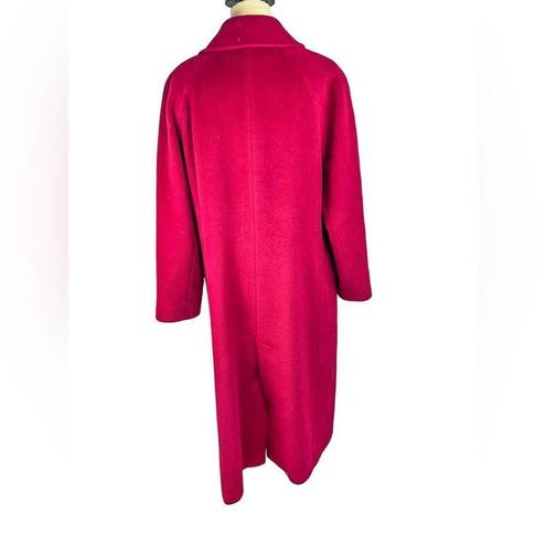 Cinzia Rocca wool cashmere blend longline pea coat size 14