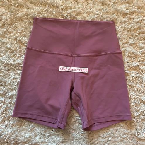 Lululemon Velvet Dust Align High-Rise Shorts 6” 