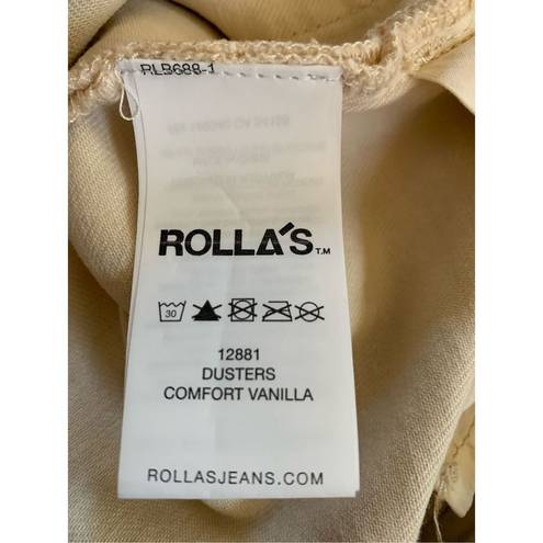 Rolla's Rolla’s Dusters High Rise Slim Jeans in Comfort Vanilla Size 27