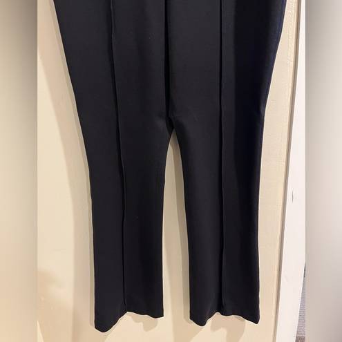 Elizabeth and James  Size XL Front Pleat Black Flare Leg Pants