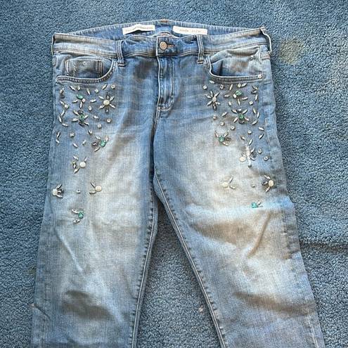 Pilcro and the Letterpress  Hyphen size 32 from Anthropologie distressed crop 12