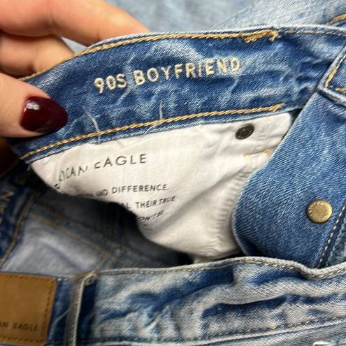 American Eagle  Boyfriend Relaxed Fit Distressed Jeans