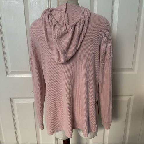 Treasure & Bond  pink hooded pullover