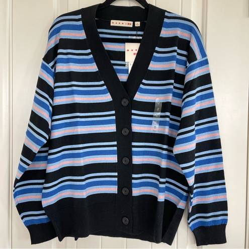 Uniqlo Marni &  merino blend striped oversized cardigan NWT