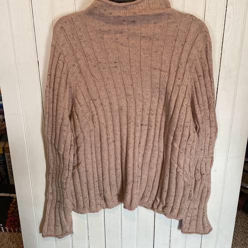 Madewell  Donegal Evercrest Turtleneck Sweater Pink Size XXL