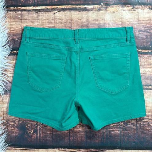 Gap  Teal Denim Shorts Stretchy