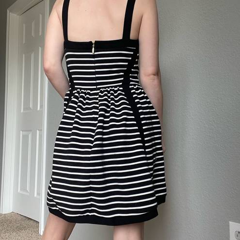 Juicy Couture  Striped Black and White Mink Dress