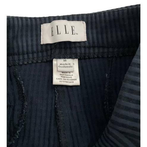 Elle  Pull On Skinny Jeans Jeggings Womens Size Medium Blue Striped Stretch #3•