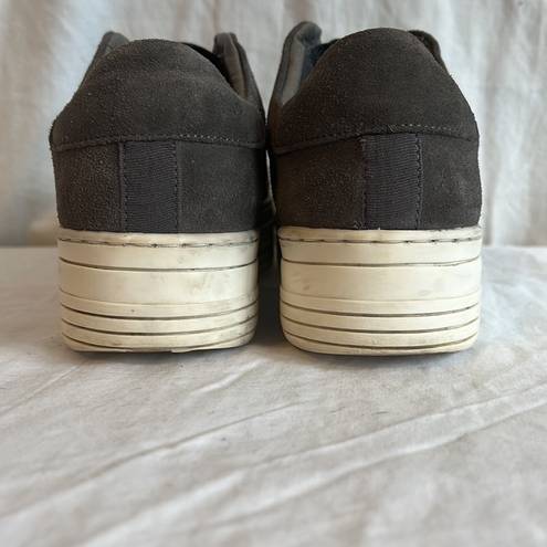 All Saints Aya Suede Platform Slip On Sneaker 38/8