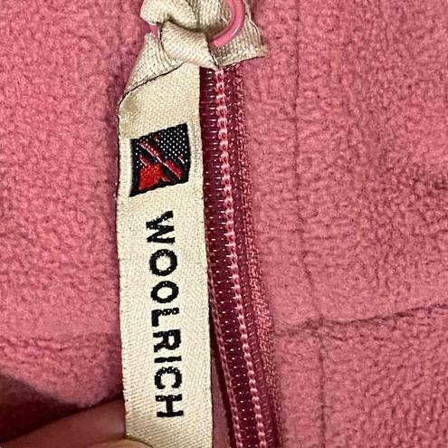Woolrich  Womens Pink Full‎ Zip Pockets Vest Sz Extra Large