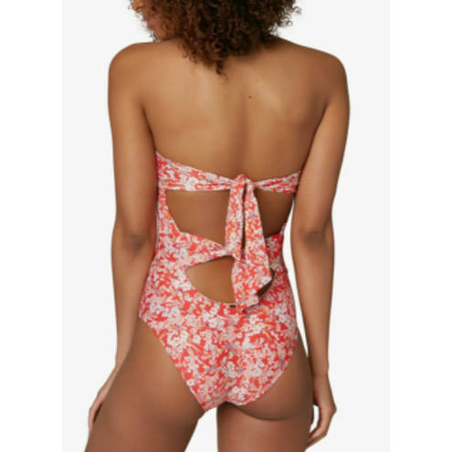 O'Neill  BITTERSWEET PIPER DITSY Red Floral One-Piece Swimsuit Medium NWT