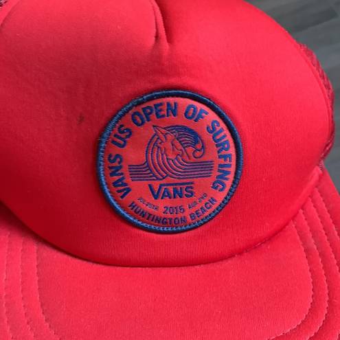 Vans  red hat