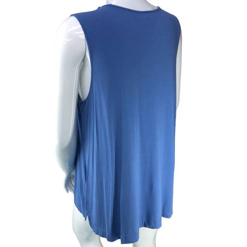 J.Jill  Wearever Collection Womens Size 2X Blue Tank Top