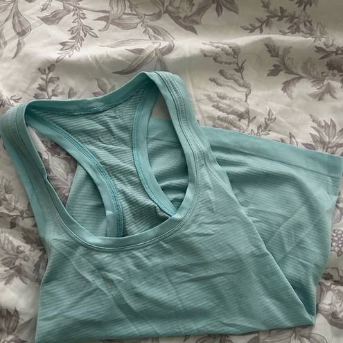 Lululemon BLUE ICING  SWIFTLY TECH TANK TOP !!!🩵🩵