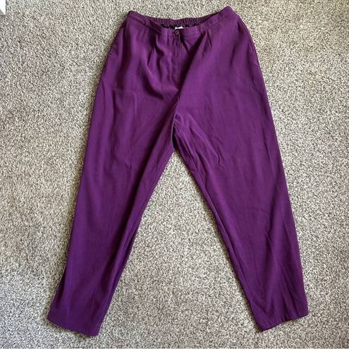 Breckenridge Breckinridge Woman Purple Trouser Pants 18W