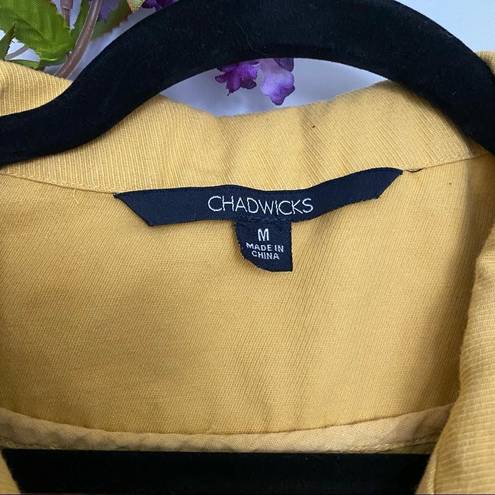 Chadwick's  Jackets & Coats Mustard Yellow Pea Coat