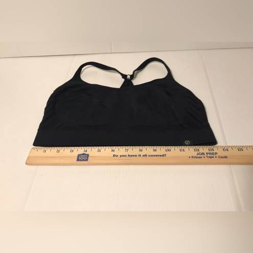 Bally Total Fitness  sports bra black women’s fits size large